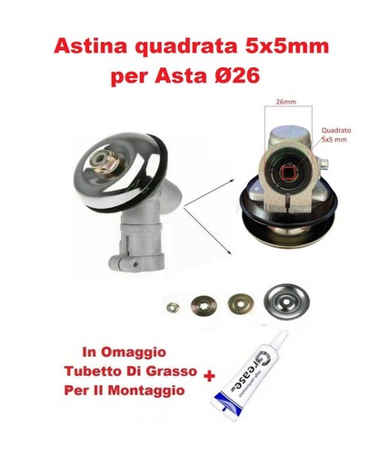 Coppia conica 5x5mm quadro - coppia, x